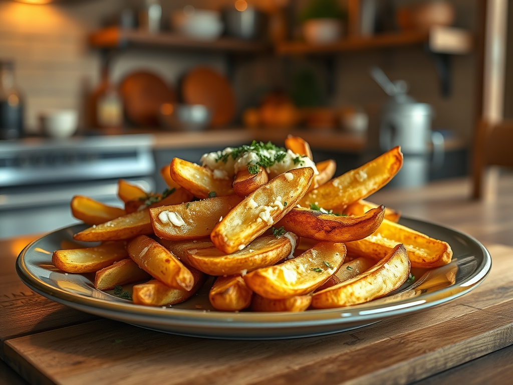 Baked Parmesan Fingerling Potato Fries